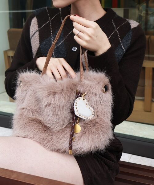le.coeur blanc / ルクールブラン ハンドバッグ | 《ランキング1位》フェイクファー2WAYバッグ | 詳細18