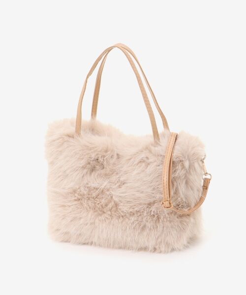 le.coeur blanc / ルクールブラン ハンドバッグ | 《ランキング1位》フェイクファー2WAYバッグ | 詳細2