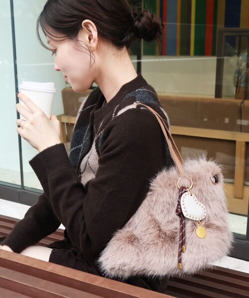 le.coeur blanc / ルクールブラン ハンドバッグ | 《ランキング1位》フェイクファー2WAYバッグ | 詳細21