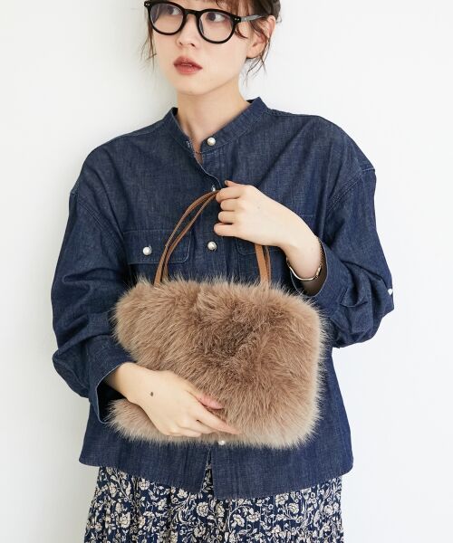 le.coeur blanc / ルクールブラン ハンドバッグ | 《ランキング1位》フェイクファー2WAYバッグ | 詳細26