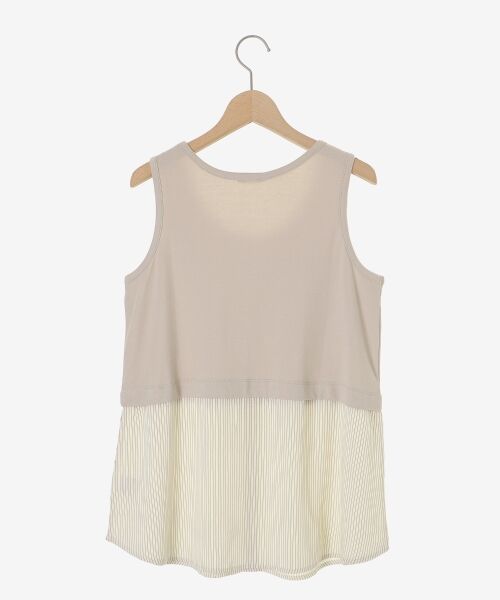le.coeur blanc / ルクールブラン タンクトップ | ストライプレイヤータンク | 詳細18
