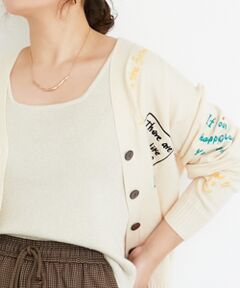 le.coeur blanc / ルクールブラン ニット・セーター | 2WAYニットタンク