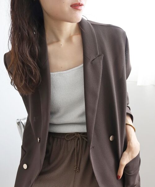 le.coeur blanc / ルクールブラン ニット・セーター | 2WAYニットタンク | 詳細11