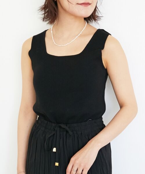 le.coeur blanc / ルクールブラン ニット・セーター | 2WAYニットタンク | 詳細15