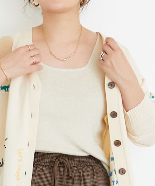 le.coeur blanc / ルクールブラン ニット・セーター | 2WAYニットタンク | 詳細19