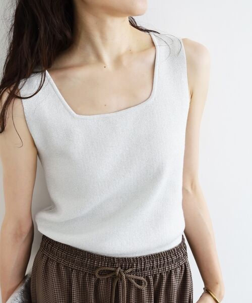 le.coeur blanc / ルクールブラン ニット・セーター | 2WAYニットタンク | 詳細4