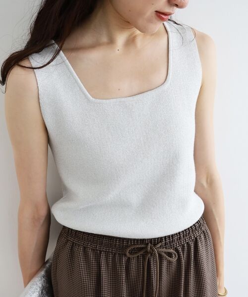 le.coeur blanc / ルクールブラン ニット・セーター | 2WAYニットタンク | 詳細5