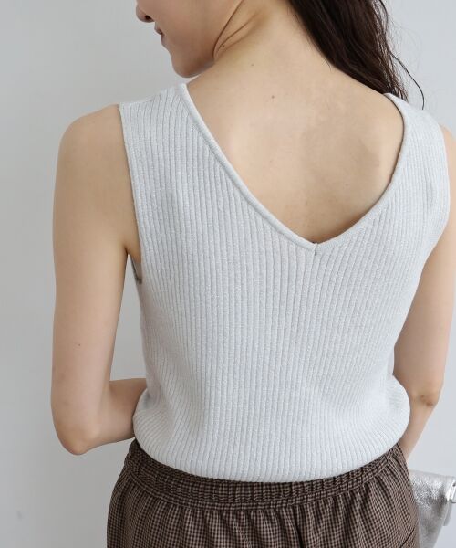 le.coeur blanc / ルクールブラン ニット・セーター | 2WAYニットタンク | 詳細7