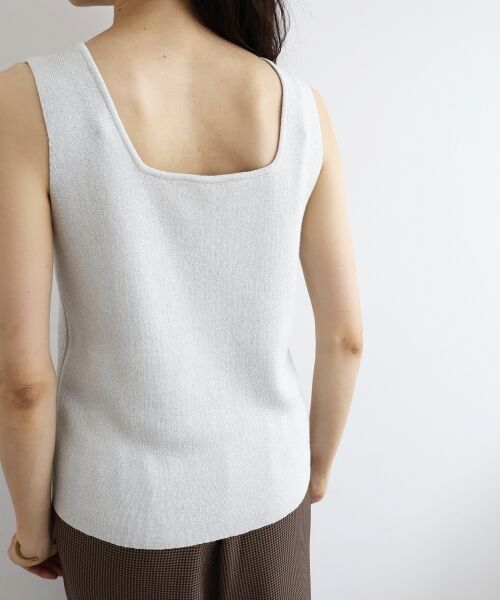 le.coeur blanc / ルクールブラン ニット・セーター | 2WAYニットタンク | 詳細8
