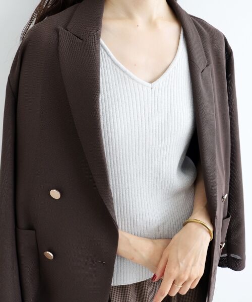 le.coeur blanc / ルクールブラン ニット・セーター | 2WAYニットタンク | 詳細9