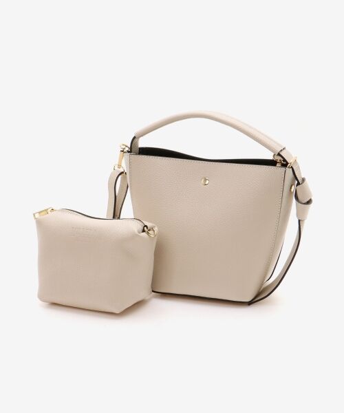 le.coeur blanc / ルクールブラン ショルダーバッグ | 《一部店舗/WEB限定》MILLELA FIRENZE 2WAYバケツバッグ | 詳細11