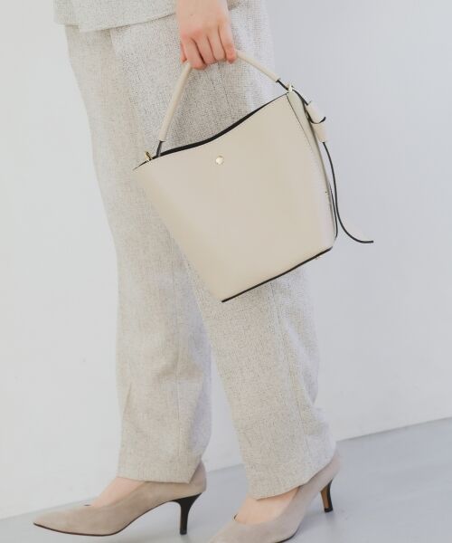 le.coeur blanc / ルクールブラン ショルダーバッグ | 《一部店舗/WEB限定》MILLELA FIRENZE 2WAYバケツバッグ | 詳細14