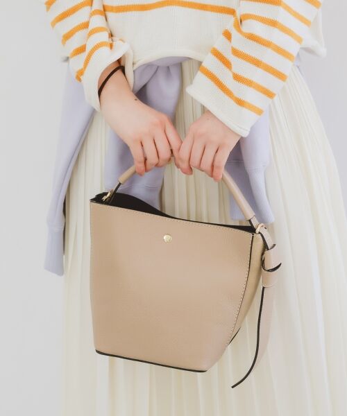 le.coeur blanc / ルクールブラン ショルダーバッグ | 《一部店舗/WEB限定》MILLELA FIRENZE 2WAYバケツバッグ | 詳細5