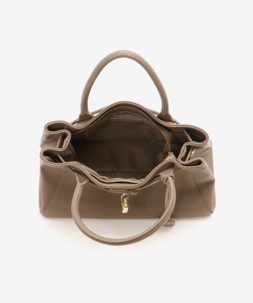 le.coeur blanc / ルクールブラン トートバッグ | MILLELAFIRENZE金具付きレザートートバッグ | 詳細5
