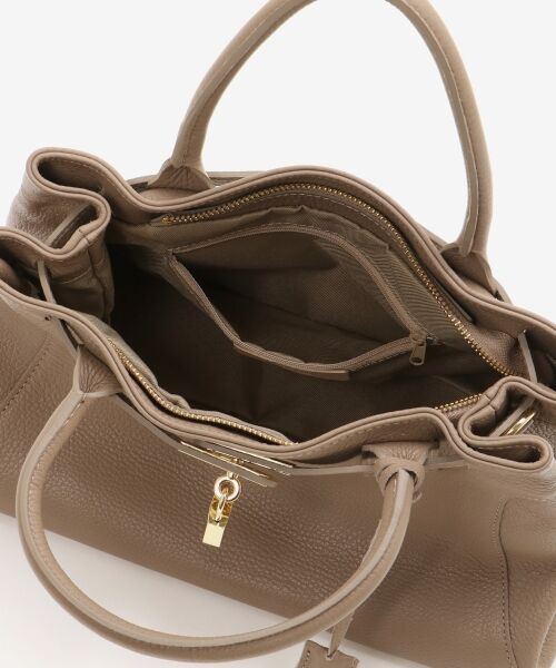 le.coeur blanc / ルクールブラン トートバッグ | MILLELAFIRENZE金具付きレザートートバッグ | 詳細6