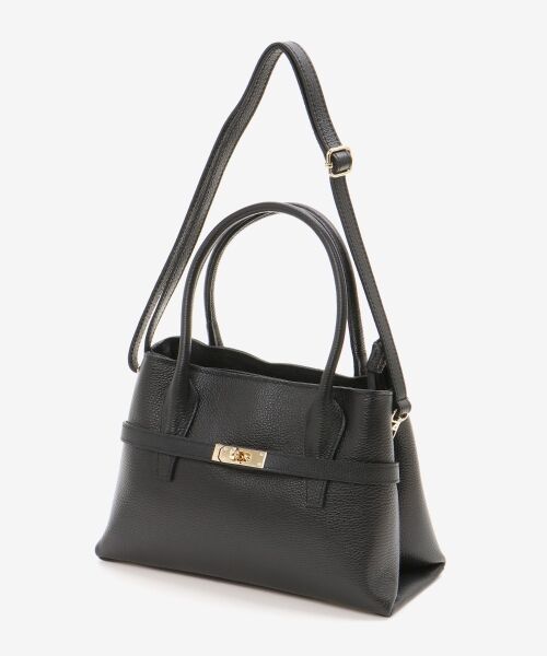 le.coeur blanc / ルクールブラン トートバッグ | MILLELAFIRENZE金具付レザーミディアムバック | 詳細10