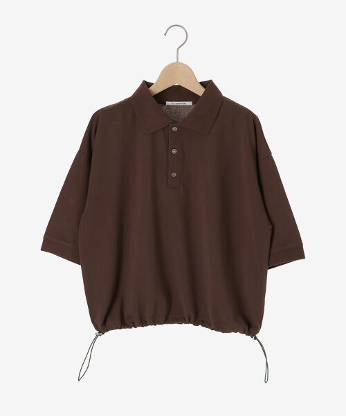 le.coeur blanc / ルクールブラン ポロシャツ | 《手洗い可能》ドロストカノコポロ | 詳細1