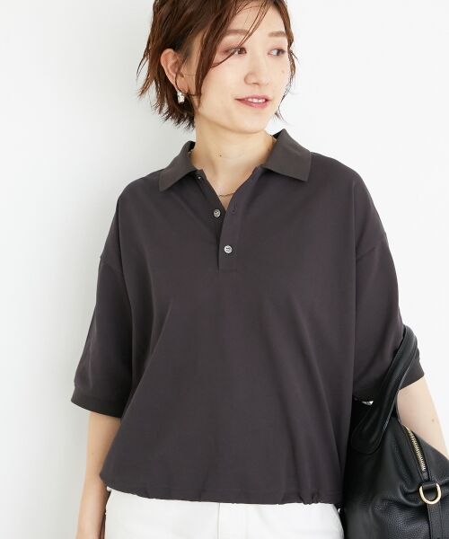 le.coeur blanc / ルクールブラン ポロシャツ | 《手洗い可能》ドロストカノコポロ | 詳細11