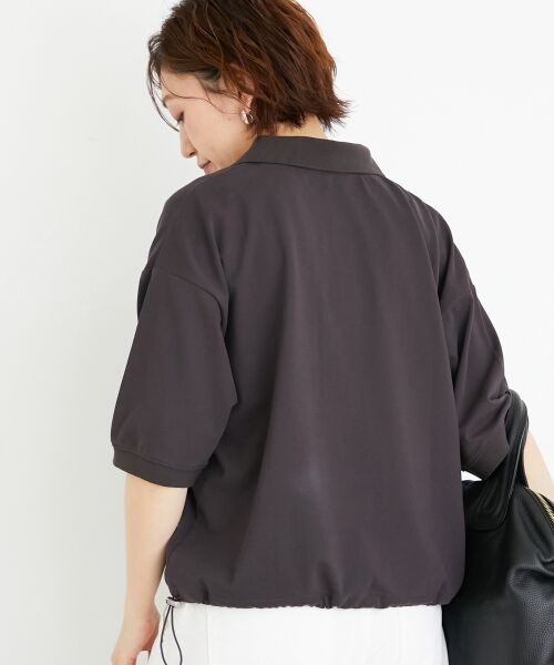 le.coeur blanc / ルクールブラン ポロシャツ | 《手洗い可能》ドロストカノコポロ | 詳細14