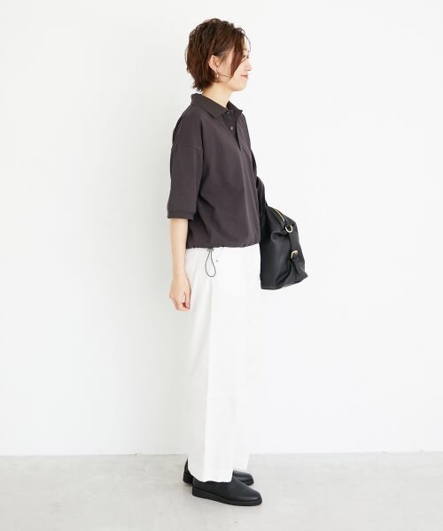 le.coeur blanc / ルクールブラン ポロシャツ | 《手洗い可能》ドロストカノコポロ | 詳細16