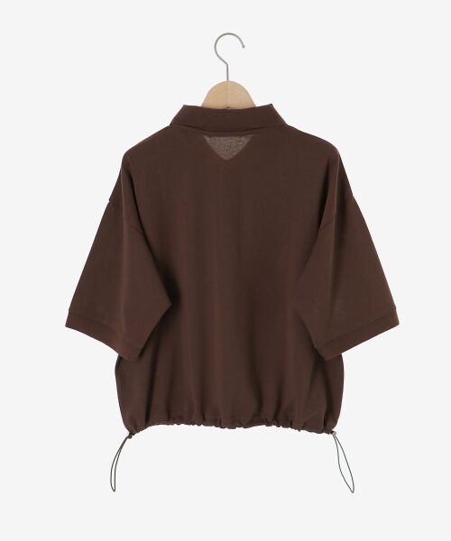 le.coeur blanc / ルクールブラン ポロシャツ | 《手洗い可能》ドロストカノコポロ | 詳細20