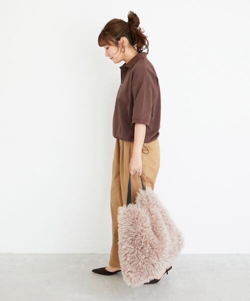 le.coeur blanc / ルクールブラン ポロシャツ | 《手洗い可能》ドロストカノコポロ | 詳細8