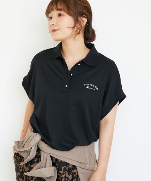 le.coeur blanc / ルクールブラン ポロシャツ | ライトポンチポロシャツ | 詳細16