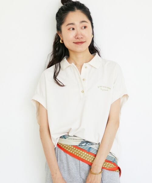 le.coeur blanc / ルクールブラン ポロシャツ | ライトポンチポロシャツ | 詳細2