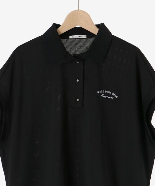 le.coeur blanc / ルクールブラン ポロシャツ | ライトポンチポロシャツ | 詳細21