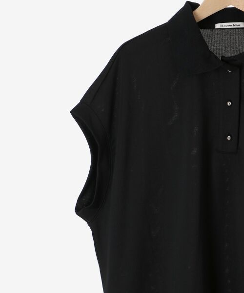 le.coeur blanc / ルクールブラン ポロシャツ | ライトポンチポロシャツ | 詳細22