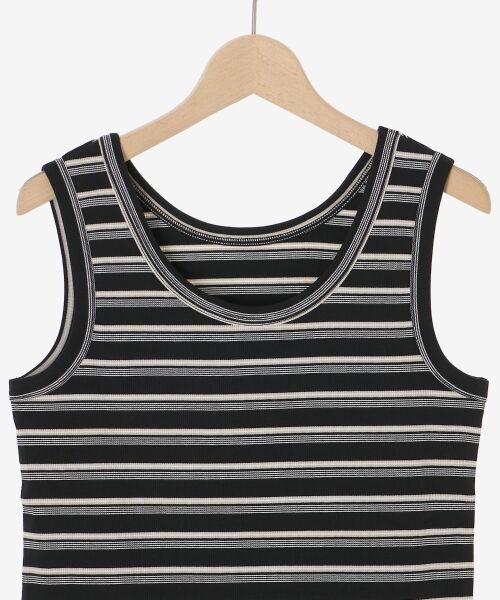 le.coeur blanc / ルクールブラン タンクトップ | マルチボーダーリブタンク | 詳細19