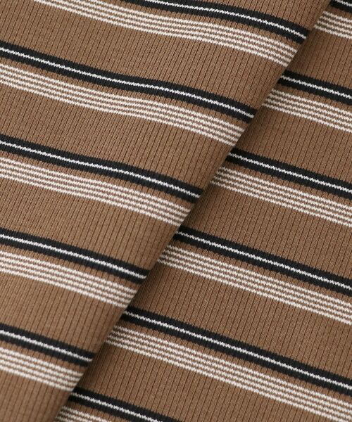 le.coeur blanc / ルクールブラン Tシャツ | マルチボーダーリブTシャツ | 詳細28