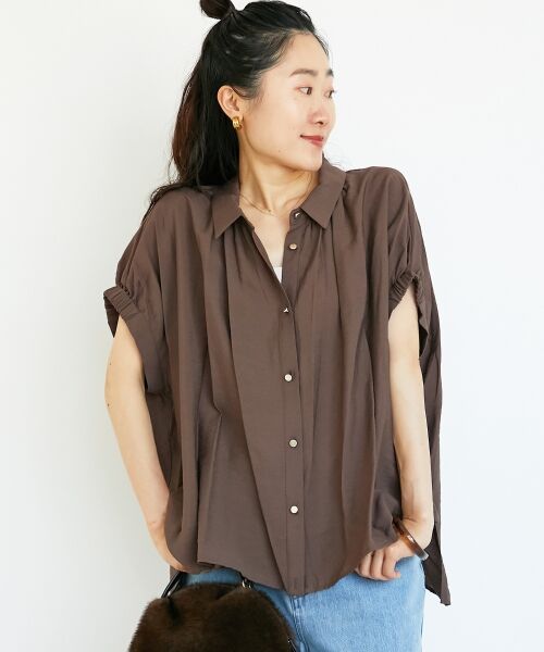 le.coeur blanc / ルクールブラン シャツ・ブラウス | 2WAYヴィンテージライクブラウス | 詳細14