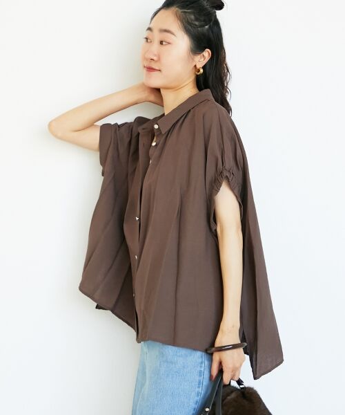 le.coeur blanc / ルクールブラン シャツ・ブラウス | 2WAYヴィンテージライクブラウス | 詳細18