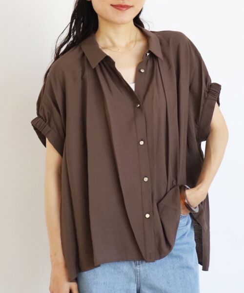 le.coeur blanc / ルクールブラン シャツ・ブラウス | 2WAYヴィンテージライクブラウス | 詳細19