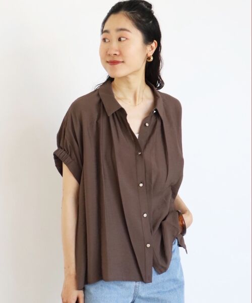 le.coeur blanc / ルクールブラン シャツ・ブラウス | 2WAYヴィンテージライクブラウス | 詳細20