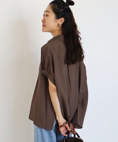 le.coeur blanc / ルクールブラン シャツ・ブラウス | 2WAYヴィンテージライクブラウス | 詳細21