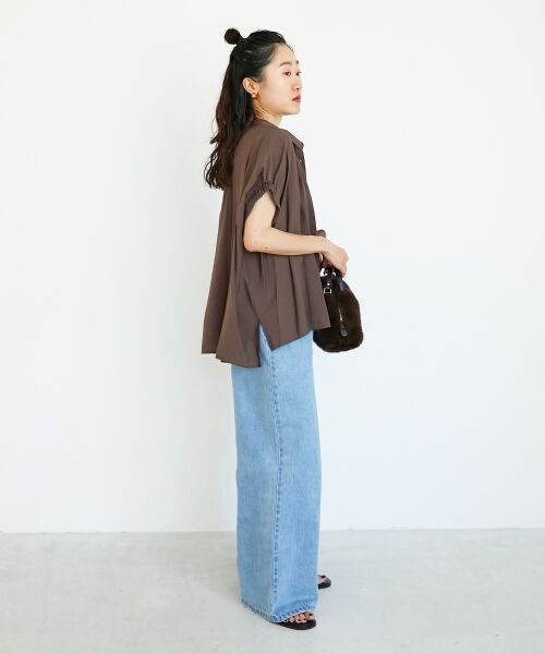 le.coeur blanc / ルクールブラン シャツ・ブラウス | 2WAYヴィンテージライクブラウス | 詳細24