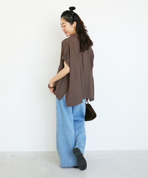 le.coeur blanc / ルクールブラン シャツ・ブラウス | 2WAYヴィンテージライクブラウス | 詳細25