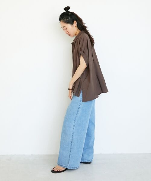 le.coeur blanc / ルクールブラン シャツ・ブラウス | 2WAYヴィンテージライクブラウス | 詳細26