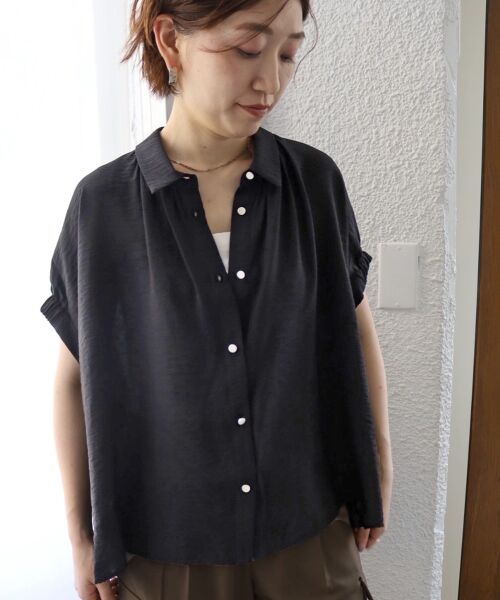 le.coeur blanc / ルクールブラン シャツ・ブラウス | 2WAYヴィンテージライクブラウス | 詳細29