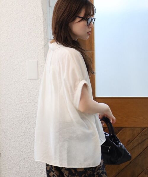 le.coeur blanc / ルクールブラン シャツ・ブラウス | 2WAYヴィンテージライクブラウス | 詳細6