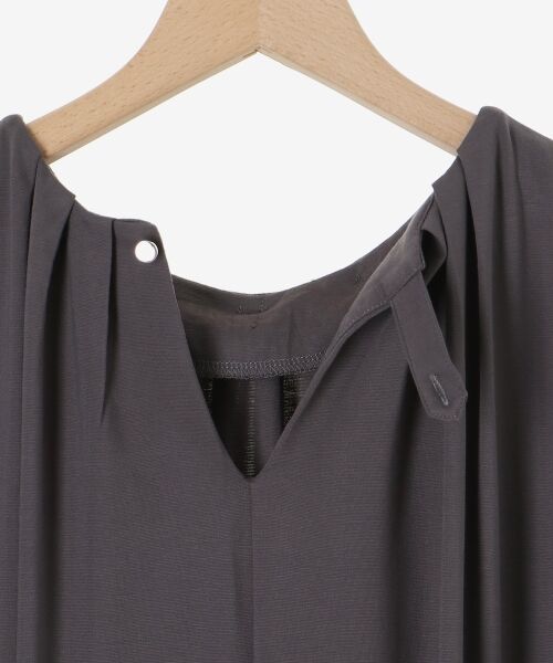 le.coeur blanc / ルクールブラン ロング・マキシ丈ワンピース | スムースポンチノースリーブワンピース | 詳細17