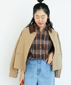 le.coeur blanc / ルクールブラン その他アウター | グログラン配色ジャケット