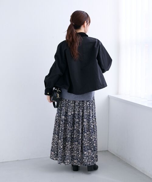 le.coeur blanc / ルクールブラン その他アウター | グログラン配色ジャケット | 詳細11