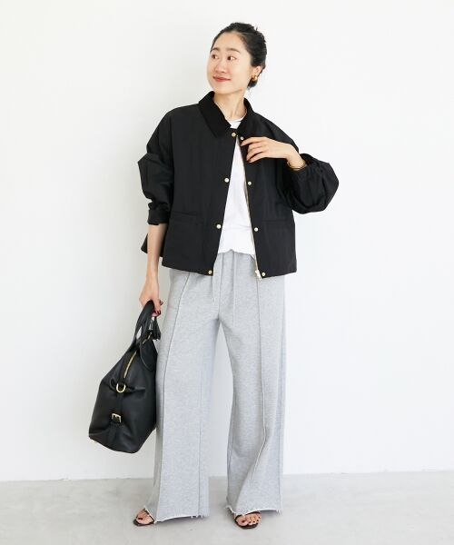 le.coeur blanc / ルクールブラン その他アウター | グログラン配色ジャケット | 詳細15