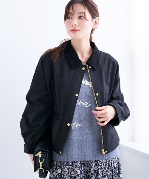 le.coeur blanc / ルクールブラン その他アウター | グログラン配色ジャケット | 詳細2