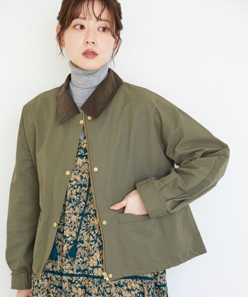 le.coeur blanc / ルクールブラン その他アウター | グログラン配色ジャケット | 詳細21