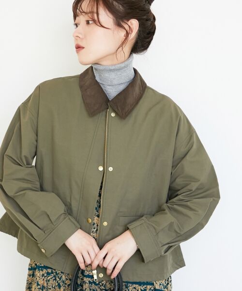 le.coeur blanc / ルクールブラン その他アウター | グログラン配色ジャケット | 詳細24