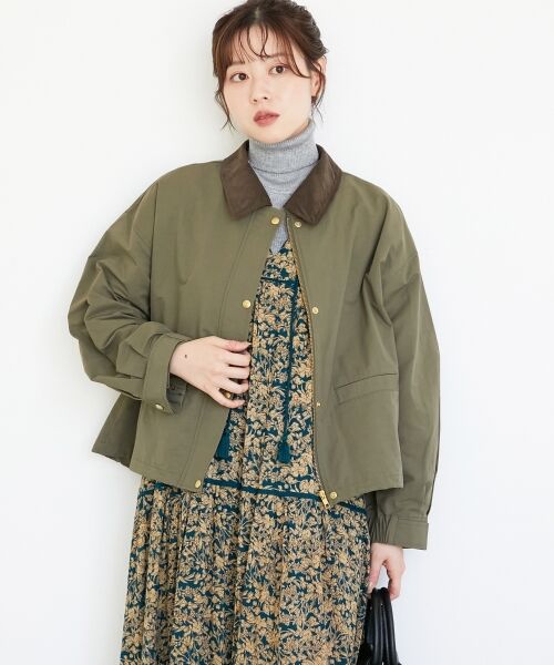 le.coeur blanc / ルクールブラン その他アウター | グログラン配色ジャケット | 詳細26